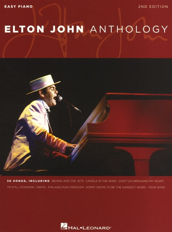 HAL LEONARD ELTON JOHN - ANTHOLOGY 2ND EDITION - PIANO SOLO