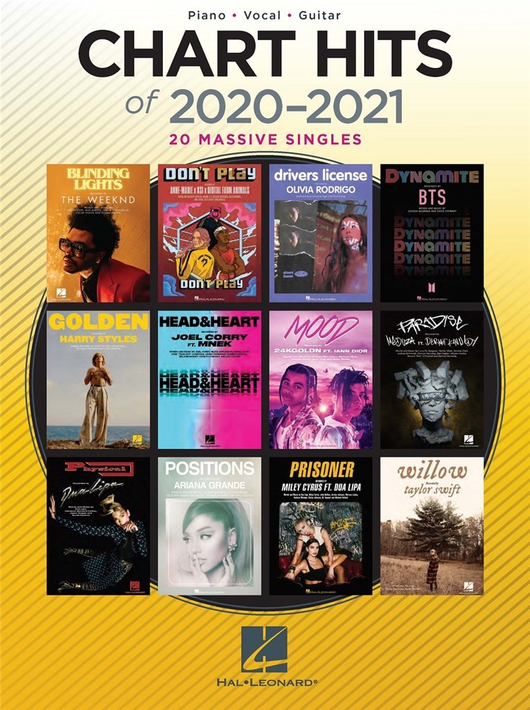 HAL LEONARD CHART HITS OF 2020-2021 - PVG