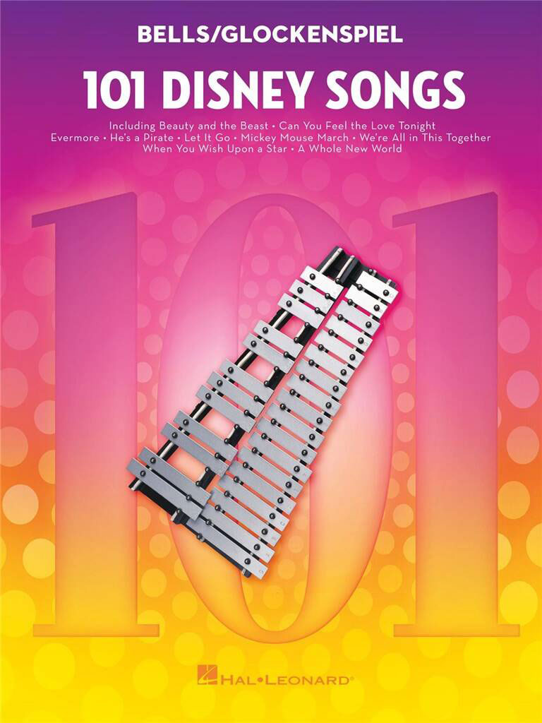HAL LEONARD 101 Disney Songs - Glockenspiel