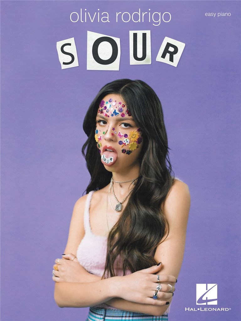 HAL LEONARD OLIVIA RODRIGO - SOUR - EASY PIANO
