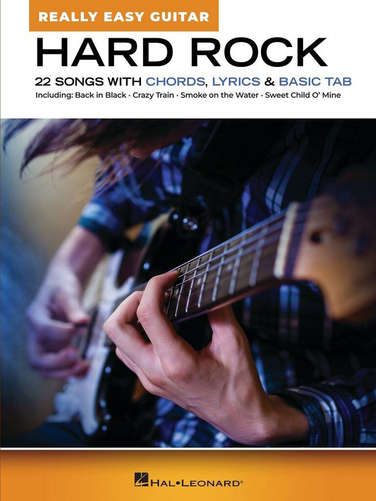 HAL LEONARD HARD ROCK - REALLY EASY GUITAR