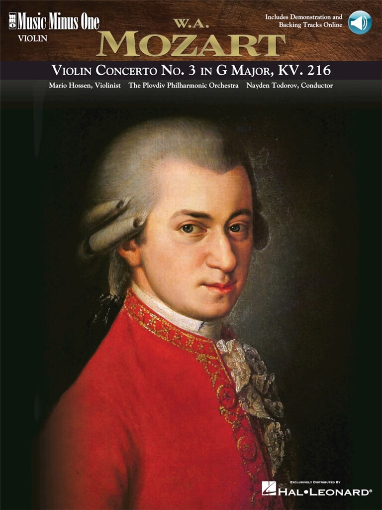 HAL LEONARD MOZART W.A. - VIOLIN CONCERTO N°3 IN G MAJOR KV 216