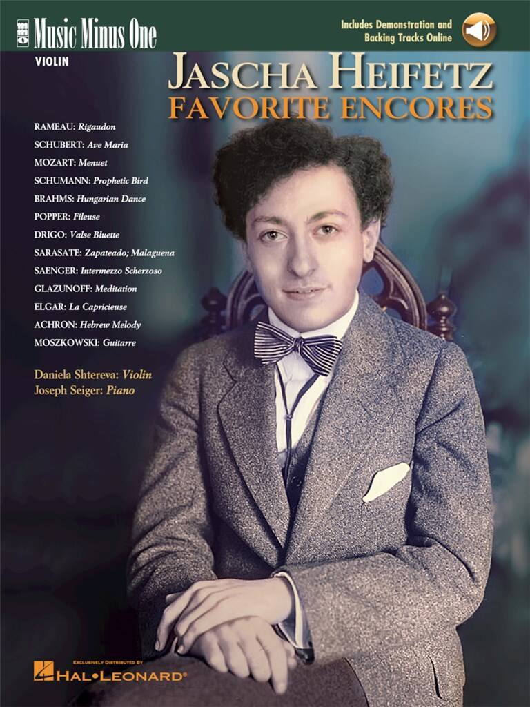 HAL LEONARD JASCHA HEIFETZ - FAVORITES ENCORES - VIOLON
