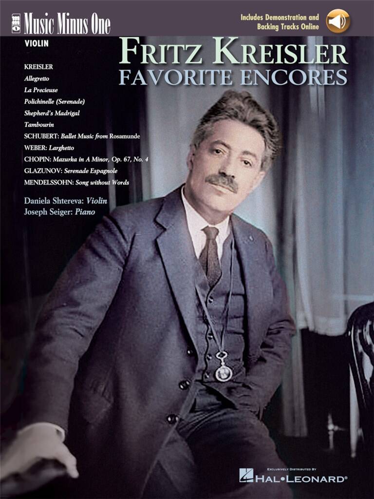 HAL LEONARD FRITZ KREISLER - FAVORITES ENCORES - VIOLON 