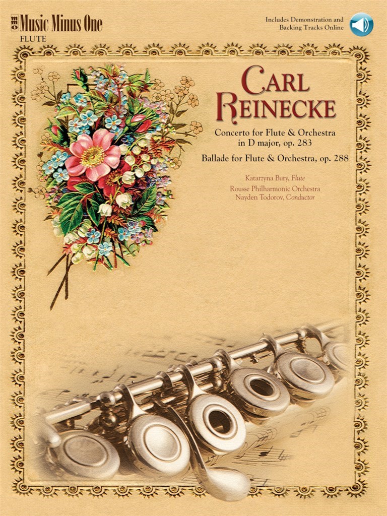 MUSIC MINUS ONE Music Minus One - Reinecke Carl - Concerto & Ballade For Flute