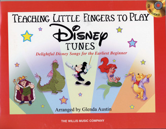 HAL LEONARD DISNEY TUNES - TEACHING LITTLE FINGERS TO PLAY - PIANO, CHANT