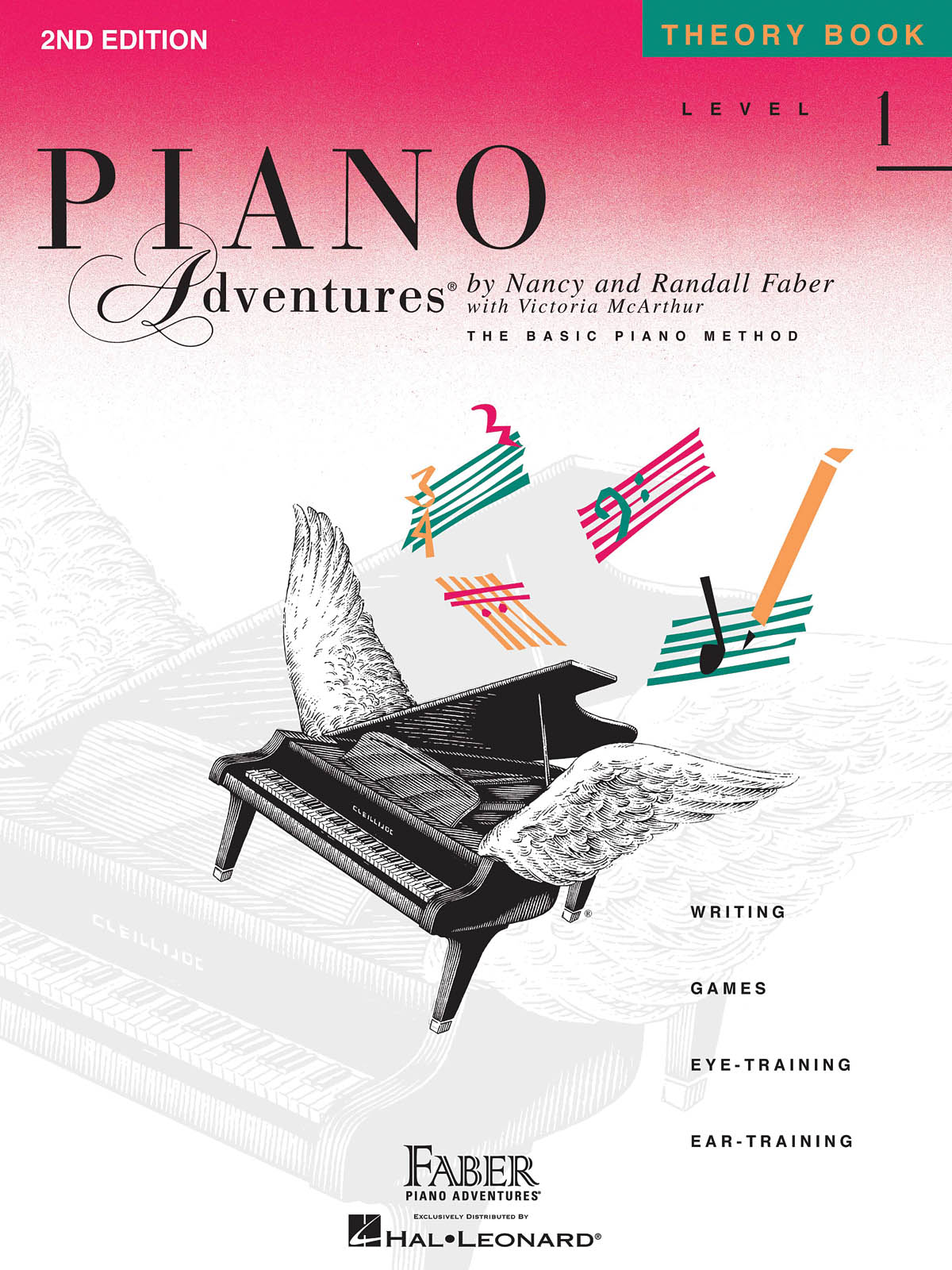 HAL LEONARD FABER NANCY & RANDALL - PIANO ADVENTURES - THEORY BOOK - LEVEL 1 