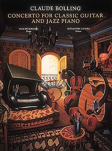 HAL LEONARD BOLLING C. - CONCERTO FOR CLASSIC GUITAR AND JAZZ PIANO