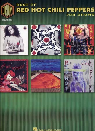 HAL LEONARD RED HOT CHILI PEPPERS BEST OF FOR DRUMS
