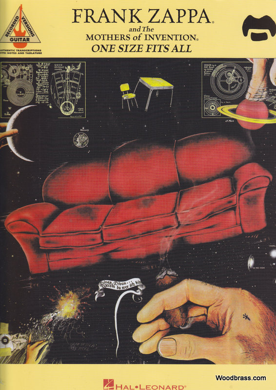 HAL LEONARD Frank Zappa And The Mothers Of Invention - One Size Fits All - Guitar Tab
