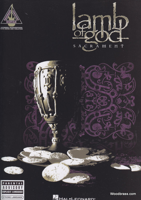 HAL LEONARD LAMB OF GOD - SACRAMENT - GUITAR TAB 