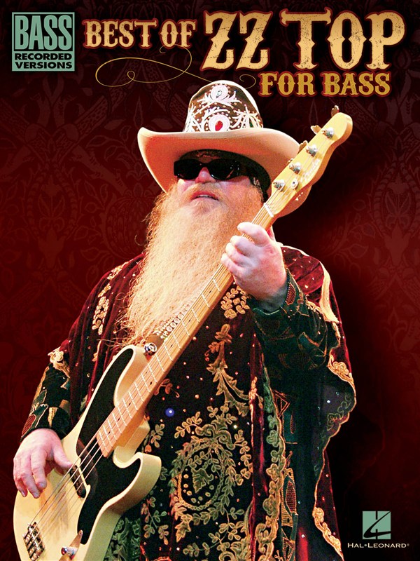 HAL LEONARD BEST OF ZZ TOP FOR BASS BRECORDED VERSIONS - BASS GUITAR