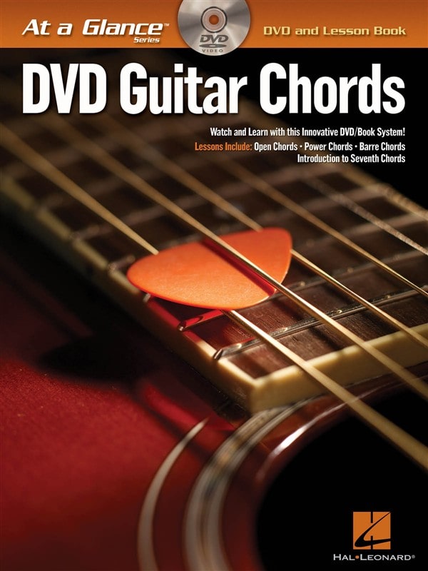 HAL LEONARD AT A GLANCE GUITAR CHORDS + DVD - GUITAR