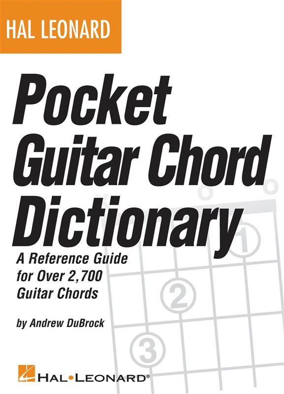 HAL LEONARD HAL LEONARD POCKET GUITAR CHORD DICTIONARY BAM - GUITAR