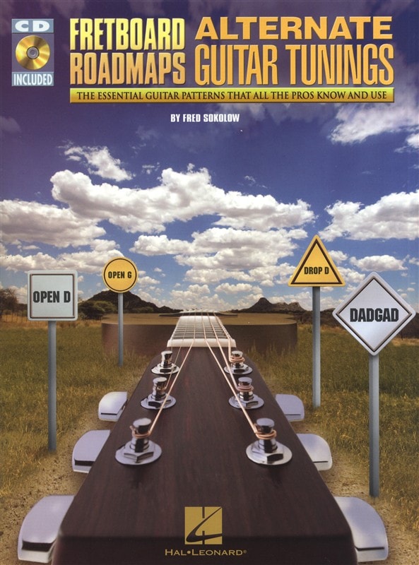 HAL LEONARD FRETBOARD ROADMAPS ALTERNATE GUITAR TUNINGS ESSNTL TAB PATTERNS + CD - GUITAR