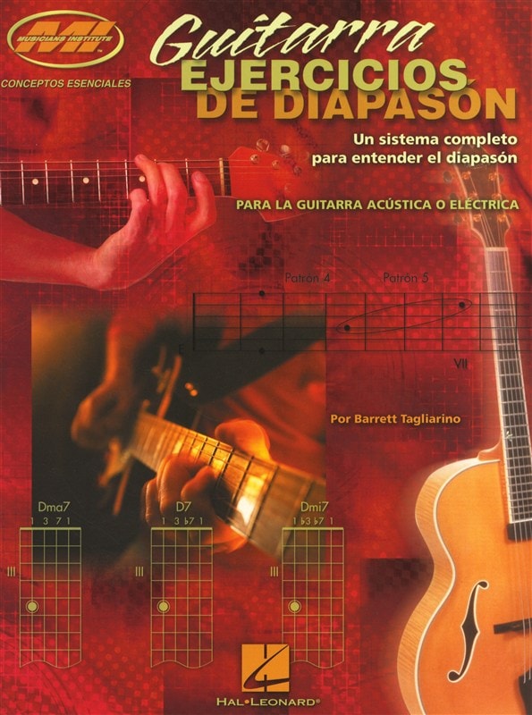 HAL LEONARD MUSICIANS INSTITUTE GUITAR FRETBOARD WORKBOOK SPANISH EDITION - GUITAR