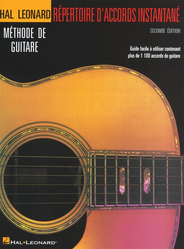 HAL LEONARD Hal Leonard Guitar Method Incredible Chord Finder French Edition - Guitar