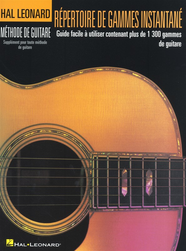 HAL LEONARD Hal Leonard Repertoire De Gammes Instantane - Guitare