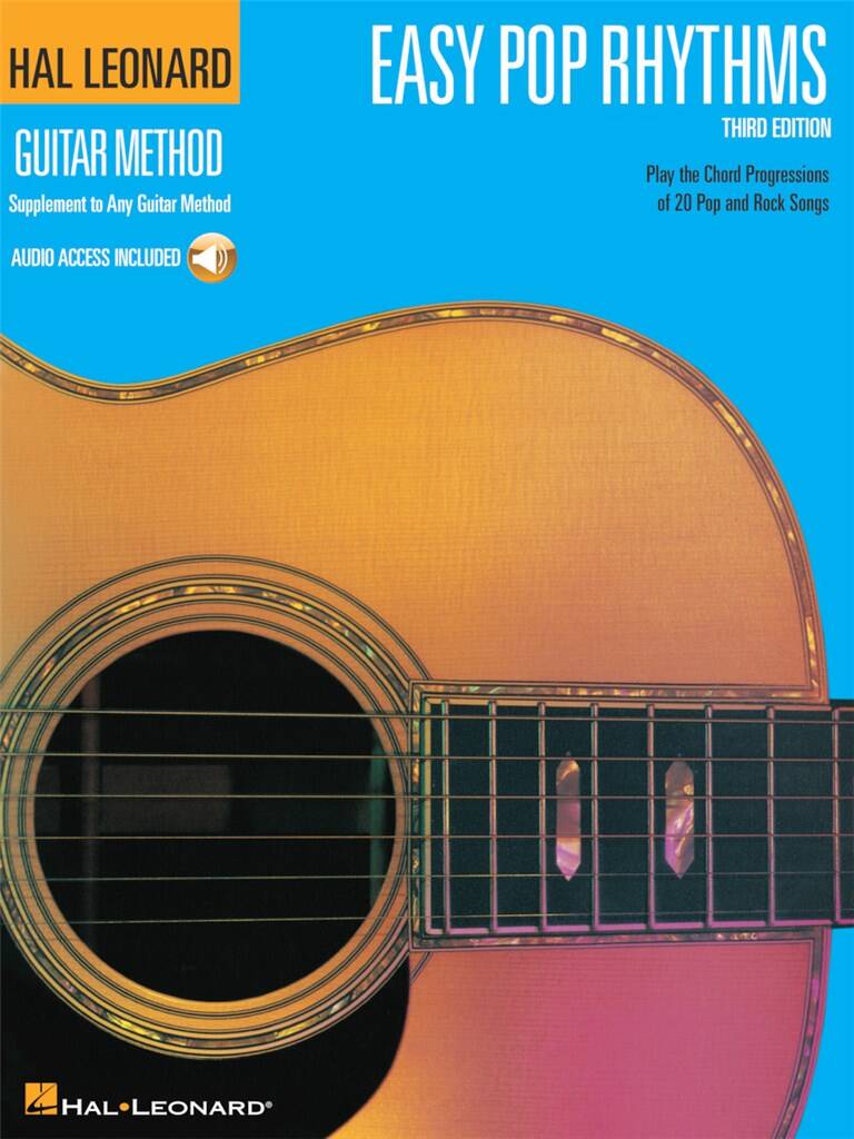 HAL LEONARD Guitar Method Easy Pop Rhythms Third Edition