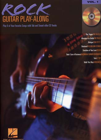GUITAR PLAY ALONG VOL.01 - ROCK + CD - GUITAR TAB