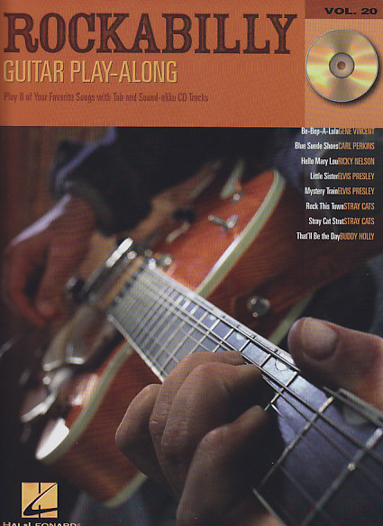 HAL LEONARD ROCKABILLY - GUITAR PLAY-ALONG VOL. 20