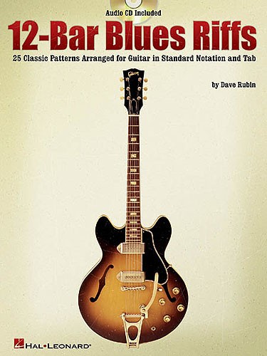 HAL LEONARD RUBIN DAVE - 12 BAR BLUES RIFFS - GUITAR