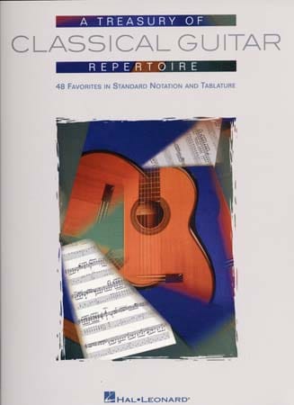 HAL LEONARD TREASURY OF CLASSICAL GUITAR REPERTOIRE - GUITAR TAB