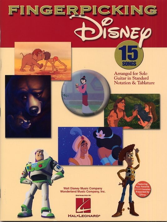HAL LEONARD Fingerpicking Disney - Guitar Tab
