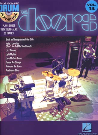 HAL LEONARD DRUM PLAY ALONG VOL.14 : THE DOORS + CD