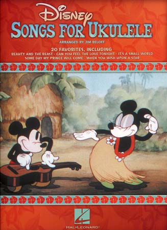HAL LEONARD Disney Songs - Ukulele