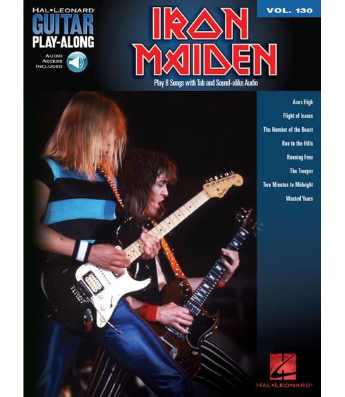 HAL LEONARD HAL LEONARD GUITAR PLAY-ALONG VOL.130 - IRON MAIDEN