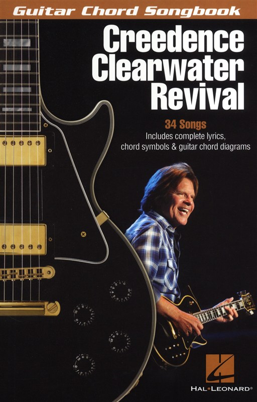 HAL LEONARD Credence Clearwater Revival - Guitar Chord Songbook - Lyrics And Chords