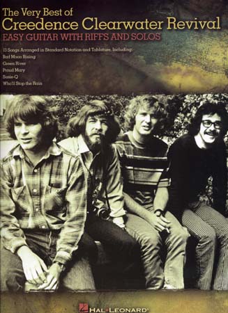 HAL LEONARD CREEDENCE CLEARWATER REVIVAL - VERY BEST OF - EASY GUITAR