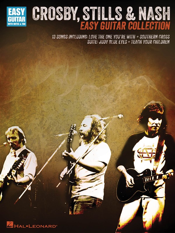 HAL LEONARD CROSBY STILLS AND NASH EASY GUITAR - GUITAR TAB