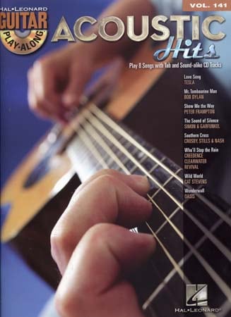 HAL LEONARD GUITAR PLAY ALONG VOL.141 ACOUSTIC HITS + CD