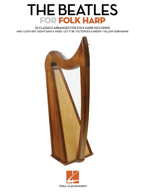 HAL LEONARD Beatles The For Folk Harp - Harp