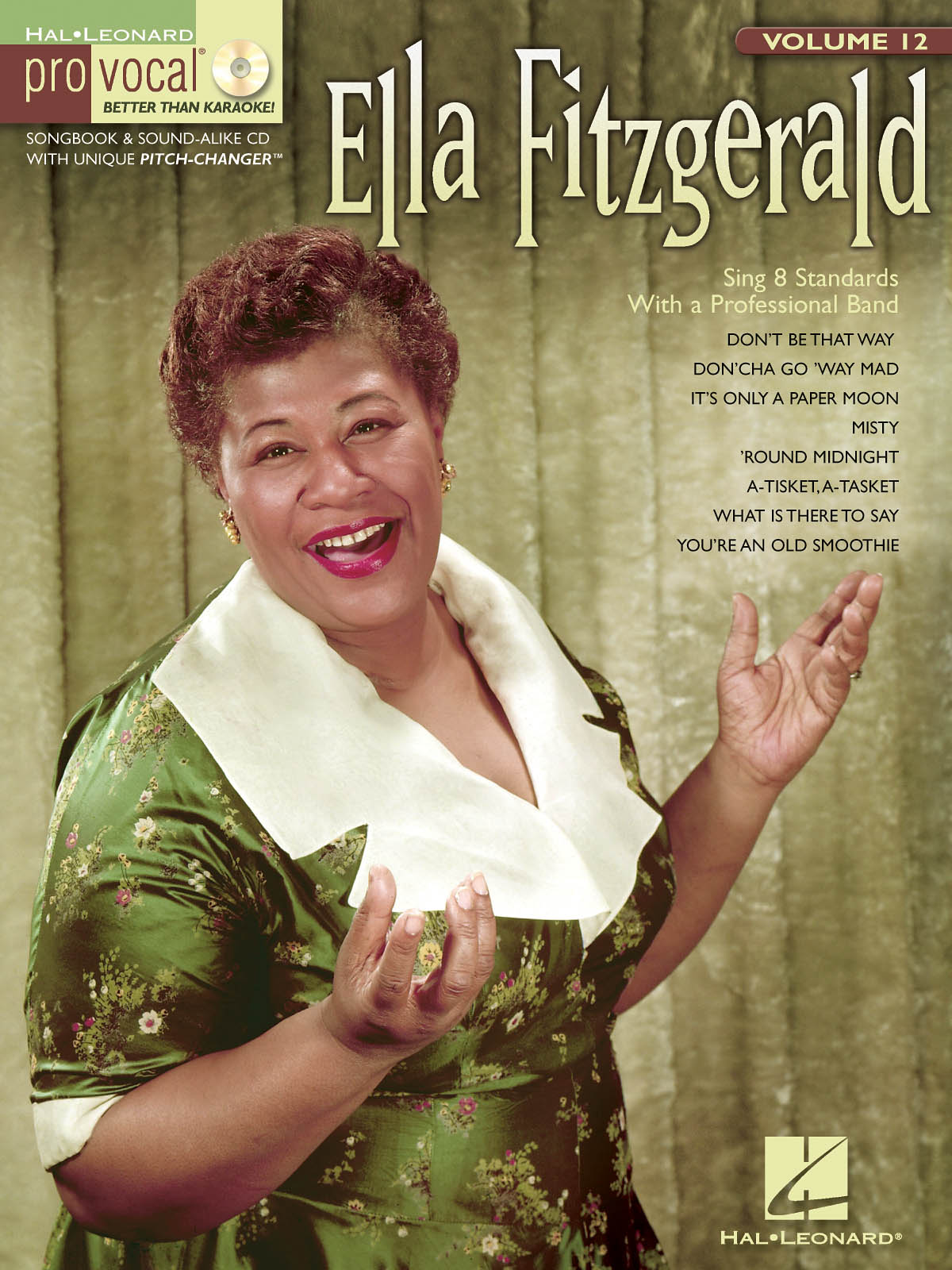 HAL LEONARD Ella Fitzgerald - Pro Vocal Women's Edition Volume 12