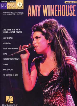 HAL LEONARD PRO VOCAL VOL.55 AMY WINEHOUSE + CD