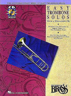 HAL LEONARD CANADIAN BRASS - BOOK OF EASY TROMBONE SOLOS