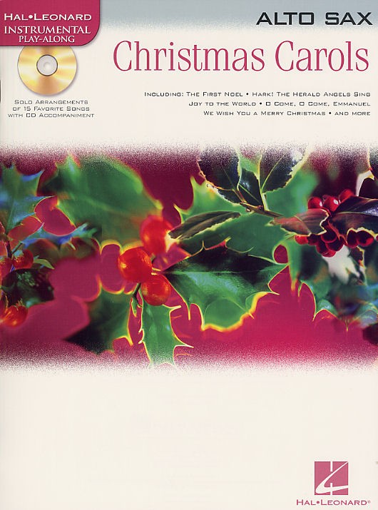 HAL LEONARD HAL LEONARD INSTRUMENTAL PLAY-ALONG CHRISTMAS CAROLS - ALTO SAXOPHONE