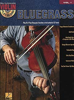 HAL LEONARD VIOLIN PLAY-ALONG VOL.1 BLUEGRASS