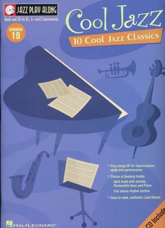  Jazz Play Along Vol.19 10 Cool Jazz Classics Bb, Eb, C Inst. Cd