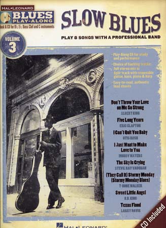 HAL LEONARD SLOW BLUES - BLUES PLAY ALONG VOL.3 + CD