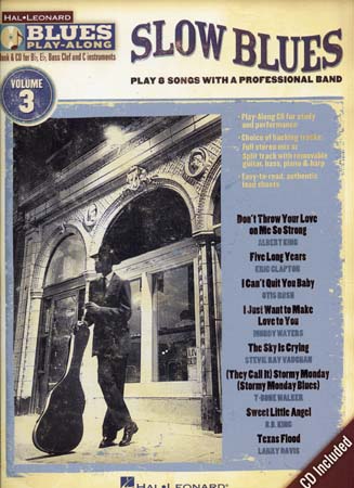HAL LEONARD Slow Blues - Blues Play Along Vol.3 + CD