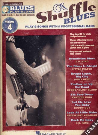 HAL LEONARD BLUES PLAY ALONG VOL.4 - SHUFFLE BLUES + CD - GUITARE