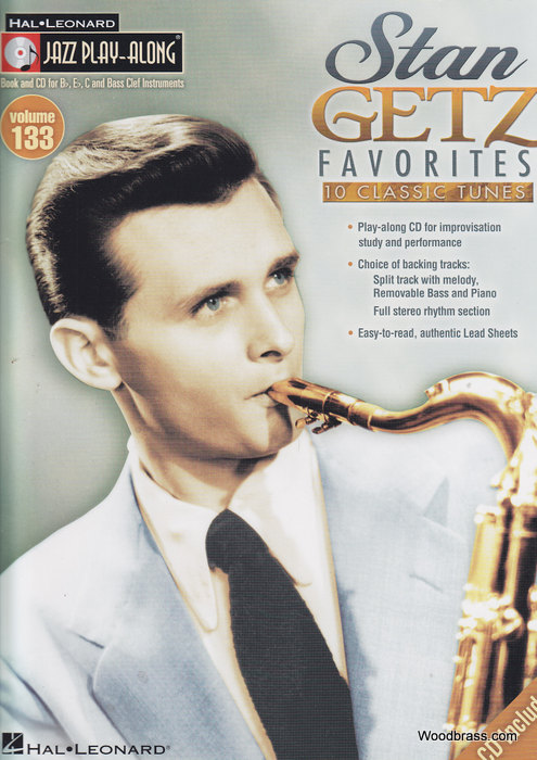 HAL LEONARD JAZZ PLAY ALONG VOL.133 STAN GETZ BB, EB, C INST.CD