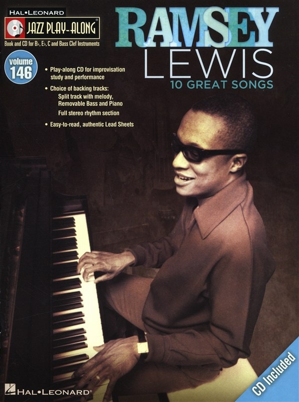 HAL LEONARD JAZZ PLAY ALONG VOLUME 146 - RAMSEY LEWIS - ALL INSTRUMENTS + CD - B FLAT INSTRUMENTS