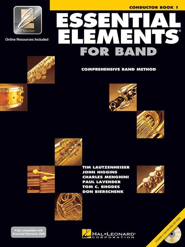 HAL LEONARD ESSENTIAL ELEMENTS 2000 VOL.1 + CD - CONDUCTEUR