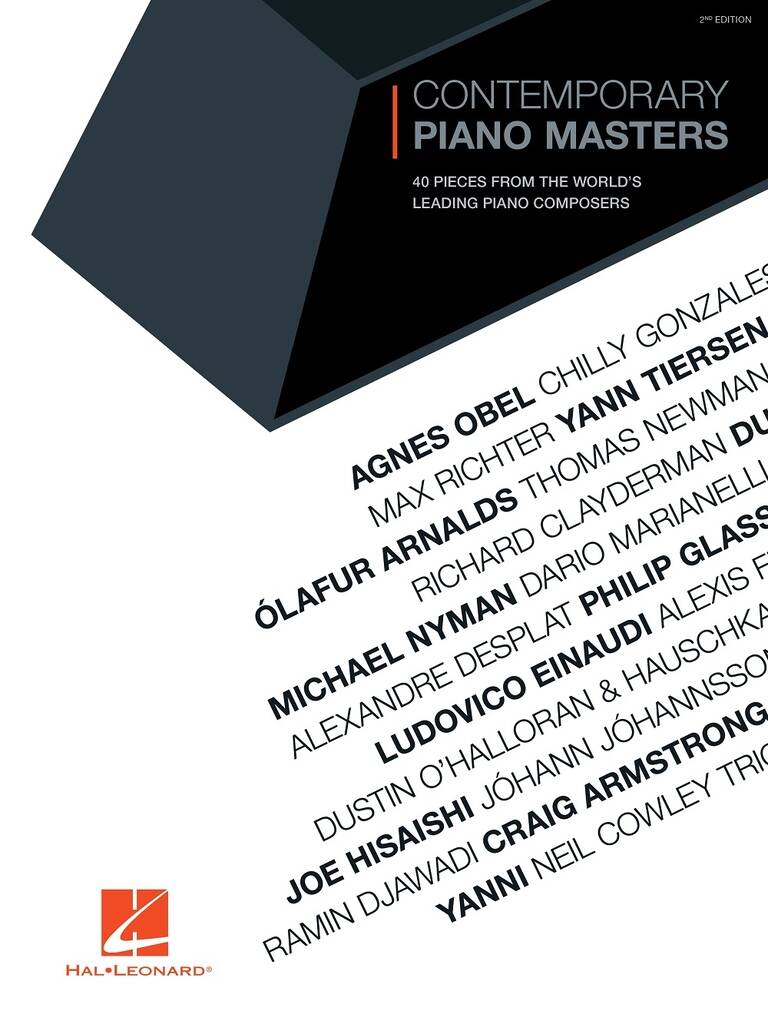 HAL LEONARD CONTEMPORARY PIANO MASTERS