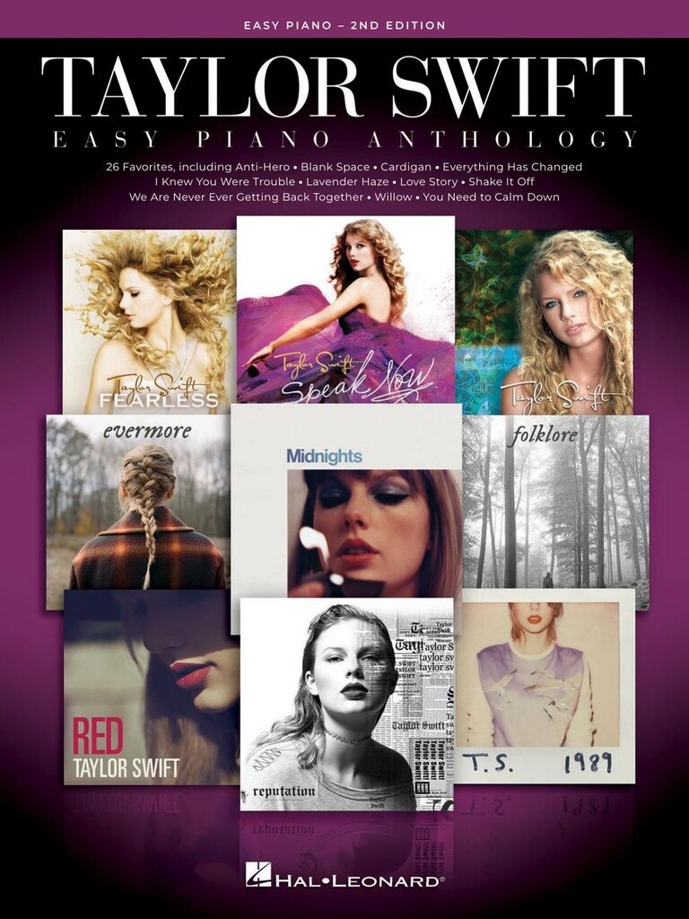 HAL LEONARD Taylor Swift - Easy Piano Anthology 2ND Edition